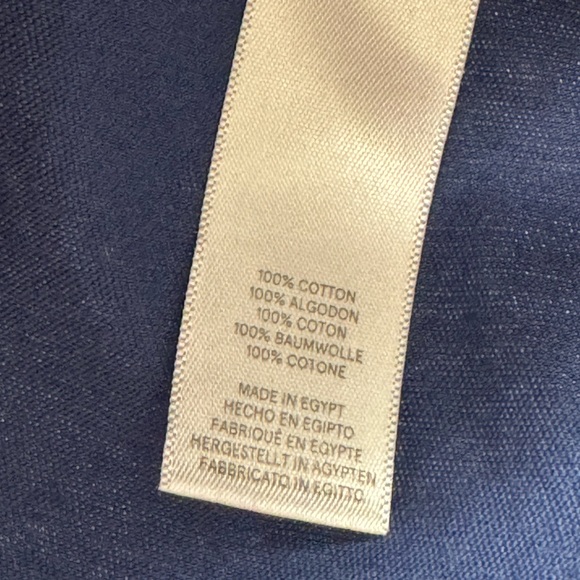 Alternative cotton tank top, crew neck, cotton, blue, size women's XS - Picture 4 of 4